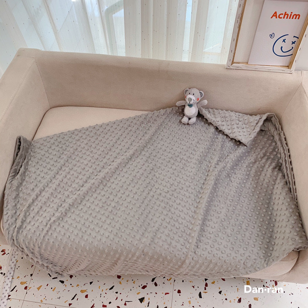 Double Layer Bean Down Comfort Blanket