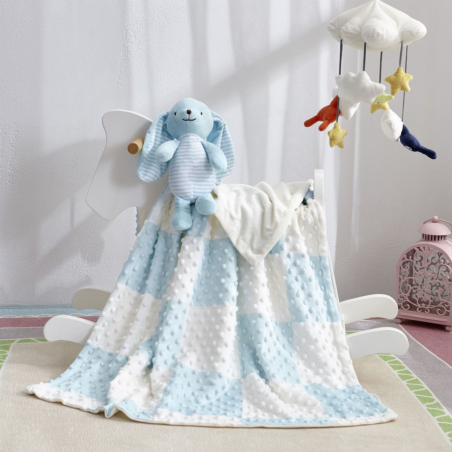 Double Layer Bean Down Comfort Blanket
