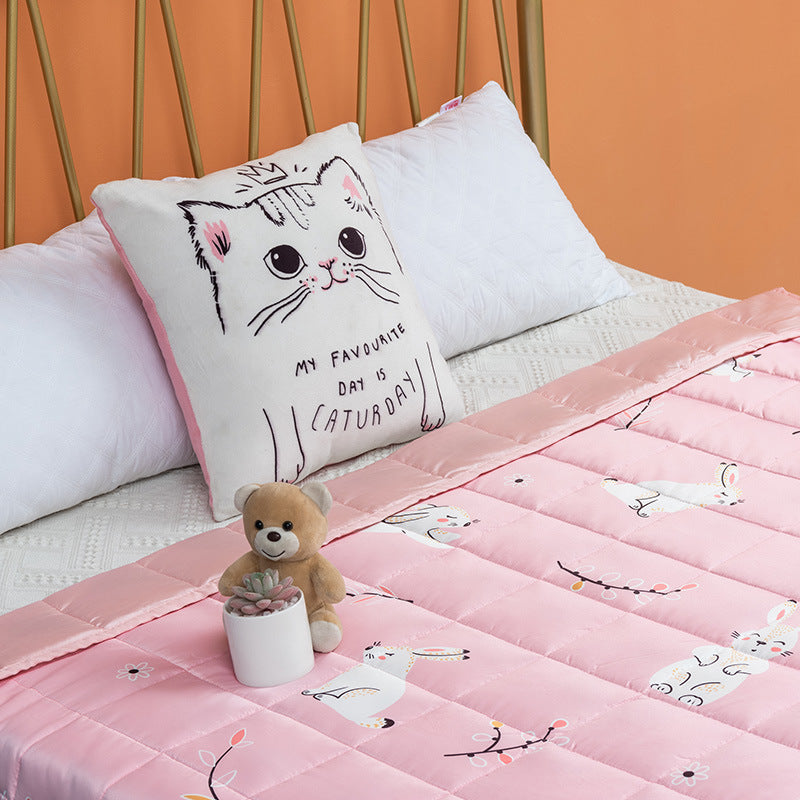 George's Dinosaur Cartoon Print Weighted Blanket for Kids