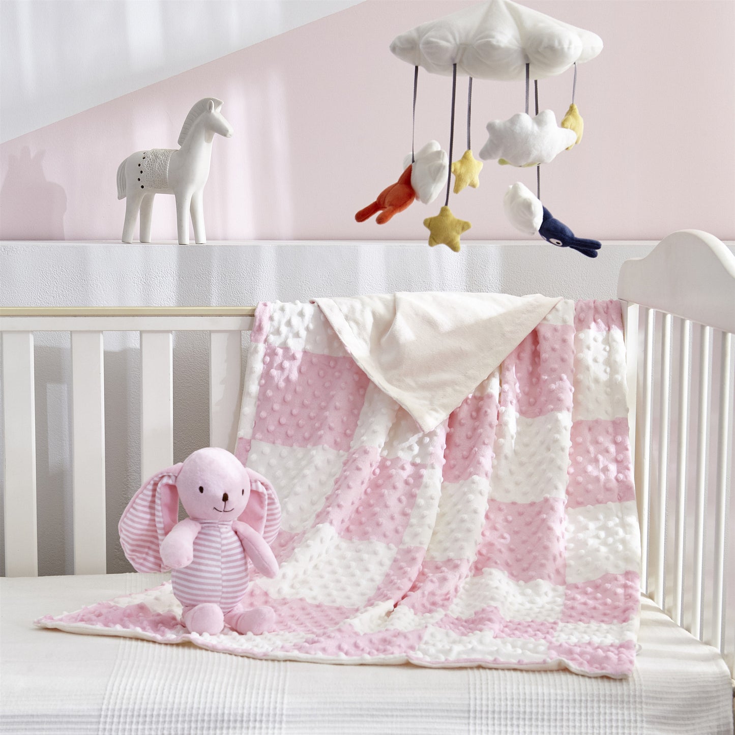 Double Layer Bean Down Comfort Blanket